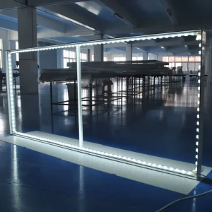 Frameless Advertising Light Boxes Backlit Tension Fabric SEG Light Frames Textile Lightbox for Trade Show