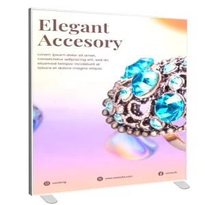 Frameless Fabric Light Box SEG Double Sided Display Custom Fabric Light Display Box for Trade Show
