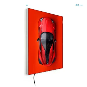 Frameless High Brightness Eco Friendly Waterproof Power Saving Fabric Light Box with Aluminum Frame