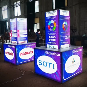 Frameless LED Slim Light Box For Advertising For Tradeshow Display