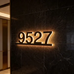 Free Design 3D Backlit Customized LED Channel Letters Advertising Sign for Companies Offices Storefront Decoration