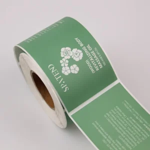 Free Design Custom Adhesive Label Factory Direct Sell High Quality Customized Size Sticker Coated Matt Glossy Packaging Labels