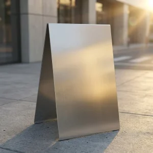 Free Design Direct Manufacturer Waterproof A-frame Sign Board Foldable A-frame Advertising Signboard