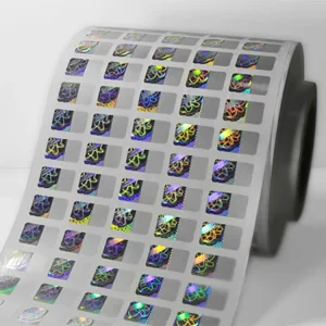 Free Design Warranty 3d Hologram Sticker Laser Hologram Label Security Label Sticker Brand Roll Sticker Hologram