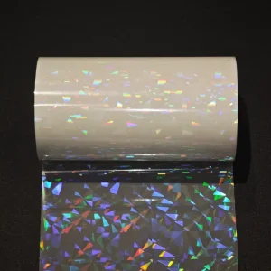 Free Sample Cost effective Holographic Transparent Film Hot Foil Stamping Holographic Lamination Film for Packaging Printing