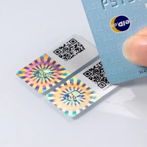 Free Sample & Design 3D Hologram Laminating Holographic Sticker Custom Logo Printed Hologram Label For Packaging Customizable