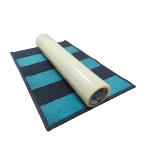 Free Sample Direct Factory Customized Adhesive Sticky Floor Carpet PE Transparent Digital Printing Protector