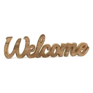 Free Standing Table Ornament Oem Wooden Gift Wedding Welcome Wedding Sign Wooden Connected Letters Decoration