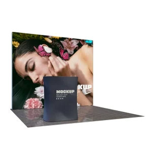 Freestanding Double Sided LED Light Boxes SEG Tension Fabric Frame Displays for Trade Show and Promotion Marketing Events