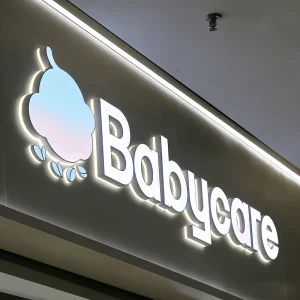 Frontlit and Backlit LED Illuminated Letters Signs LED Metal Luminous Word Custom Sign Acrylic Channel Letters