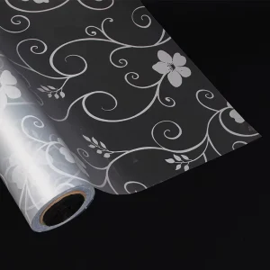 Frosted Decorative Privacy Stickers Glass Window Bathroom Films Roll Size 1.52*30M Non Adhesive Static Cling Film