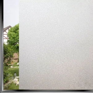 Frosted Film Glass Window Sticker Static Clings Non Adhesive Opaque Vinyl Decorative Custom Stickers Frost Glass Film