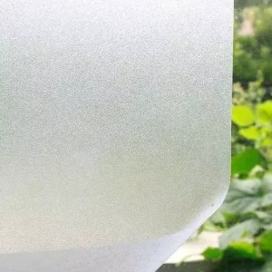 Frosted Glass Film Decal with Company Logo Printing Office Decoration Windows Sticker