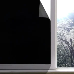 Frosted Glass Film Privacy Explosion proof PVC Vinyl Window Paper Static Cling Removable Decor White Black for Kitchen