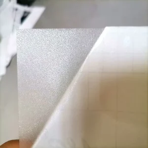 Frosted Glass Film Window Soft PVC Semi Privacy Frosty Moisture Proof Translucent Customer Logo Factory