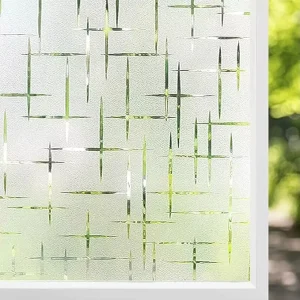 Frosted Window Privacy Film Window Cling Privacy Film Decorative Glass Static Cling
