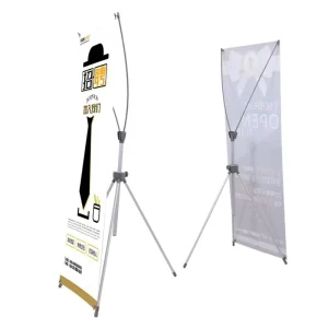 Full Aluminum X Banner Stand