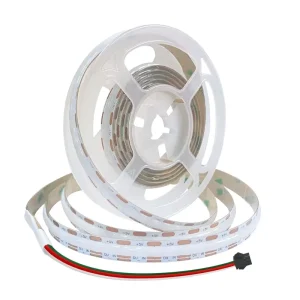 Full Color COB Smart LED Strip Light DC 5V Individually Addressable 160LED WS2812 Dream Colour 5mm RGB Pixel LED Ribbon DIY
