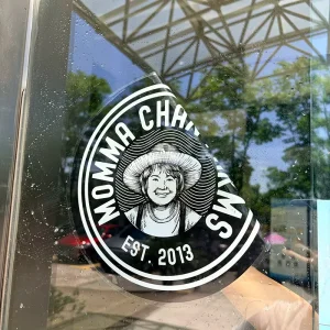 Full Color Printing Glass Window Poster Waterproof Static Clings Transparent Vinyl Decals For Shop Window