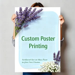 Full Color Shop Advertising Wall Art Posters Decals Room Decoration Any Size Custom Posters Printing