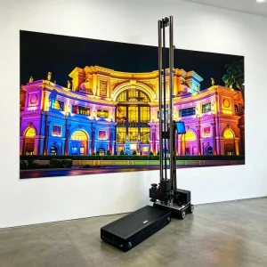 Fully Automatic Digital UV Inkjet Hybrid Wall Floor Cloth Printer with DX7 Printhead Wireless Enabled Lightweight Design