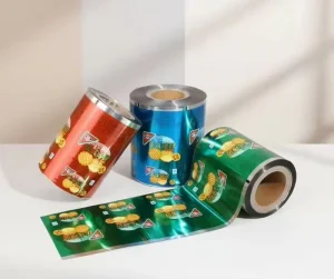 Fully Automatic Printing Rigid Custom Packaging Machine for Grocery PET Film with Polyester Nylon Aluminum Coating Food Grade