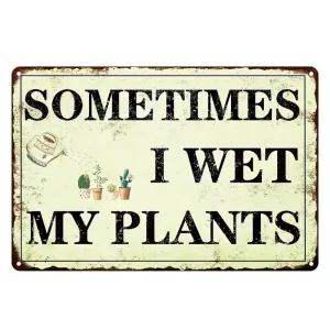 Funny Cartoon Vintage Metal Tin Signs Printing Logo Metal Poster Custom Vintage Metal Signs