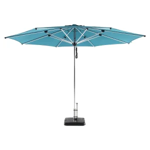 Garden Outdoor Restaurant Parasol Custom Commercial Aluminum Resort Design Sun Beach Beer Patio Umbrella