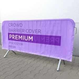 Garden Privacy Promotion Advertising Fence Cover Temporary Road Safety Barrier Barricade Mesh Cover for Events