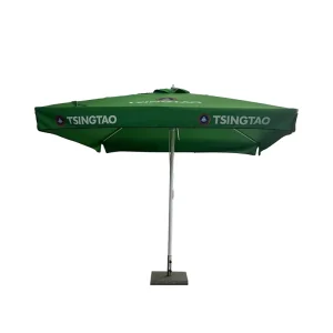 Garden Umbrella Luxury Beach Sunshade Furniture Canopy Patio Parasol Umbrella with Light 3×3 3m Round