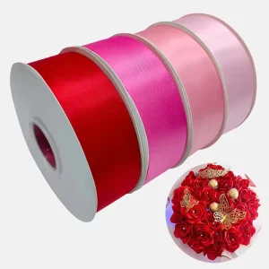 Garment Accessory Gift Ribbon Factory High Quality 100% Polyester Woven Eco Friendly Custom Printed Logo Ribbons