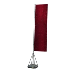 Giant 5m 7m Telescopic Pole Water Injection Base Rectangle Square Flag
