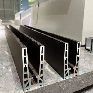 Glass Railing Profile Aluminum U Channel Deck Railing Fence Base Shoe 12-20mm Glass Balustrade Balcony Handrail