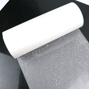 Glitter Hot Lamination Film With Glue and Sparkle Thermal BOPP Laminating Film
