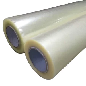 Glossy 36gsm CPP Material Without Liner Auto Cold Laminating Film Machine Use Cold Lamination Holographic Cold Lamination Film