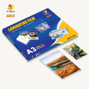 Glossy Anti-static Hot Laminating Sheet A3 100MIC Matte Lamination Film Thermal Laminating Pouches Digital Printing