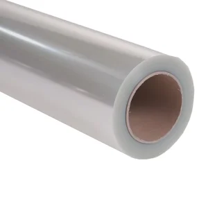 Glossy Clear Eco Solvent Printing PVC 100 120 Micron Printable Adhesive Car Wrap Vinyl Sticker Roll 50m Length Self Adhesive