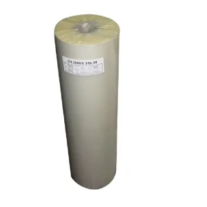Glossy Film 27micron 310mm *200m 1 Inch Core BOPP Thermal Laminating Film