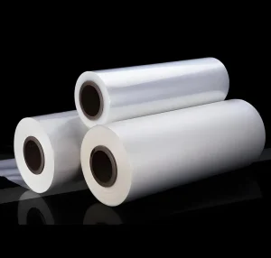 Glossy Matt 320mm 20 Mic Double Sided Hot BOPP Laminating BOPP Thermal Lamination Film Glue Roll Dry Lamination Film