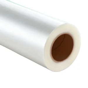 Glossy Matte CPP Cold Hologram Lamination Film With Liner Less Adhesive for Sticker
