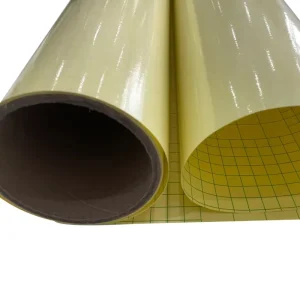 Glossy Matte Economic Decorative Super Transparent 80micro Yellow Release Paper Cold Laminated Film