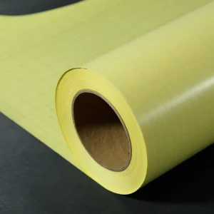Glossy Matte Yellow Back Cold Lamination Film Good Flatness Waterproof PVC for Supermarket Poster Certificate