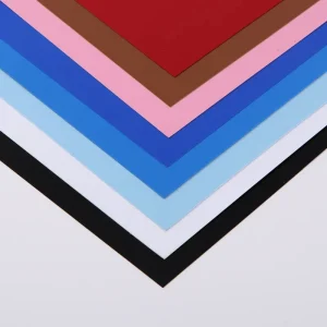 Glossy Rigid 2mm Waterproof Vacuum Forming Colored PVC Sheet