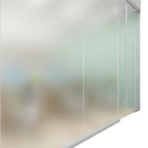 Glossy Tint Static Decorative White Oil Frosted Glass Frost Vinyl White Window Privacy Film