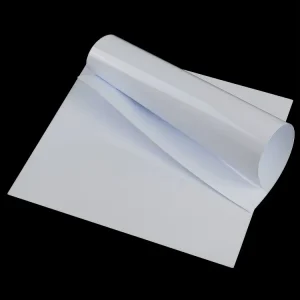 Glossy White PVC Sheet Thin Hard Plastic Board For Printing Signage Panels Ceramic White Roll Material Cut Size Available
