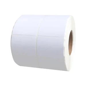 Glossy White Self Adhesive Waterproof Eco Friendly Express Label Roll Printable Stickers Retail Product Information Pricing