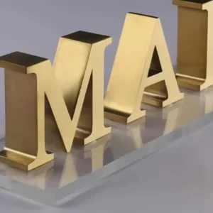 Gold Anodized Aluminum Coil for Outdoor Channel Letters Color Coated Sign Fabrication for Cars and Outdoor Applications
