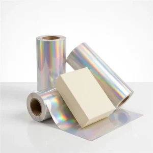 Gold Silver Color Metallized Translucent Plain BOPP Film Low Semi Gloss Holographic 300m for Stand Up Pouches Gift Wrapping