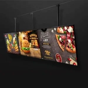 Good Quality Aluminum Frame Magnetic Restaurant Menu Board Ultra thin LED Light Box