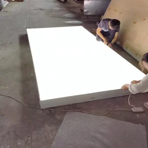 Guangzhou Factory Customized LED Soft Film Ceiling Frameless Fabric Light Box Kit for Advertising and Interior Display